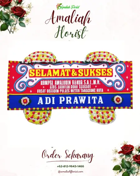 Papan Bunga Ucapan Selamat Fatufeto